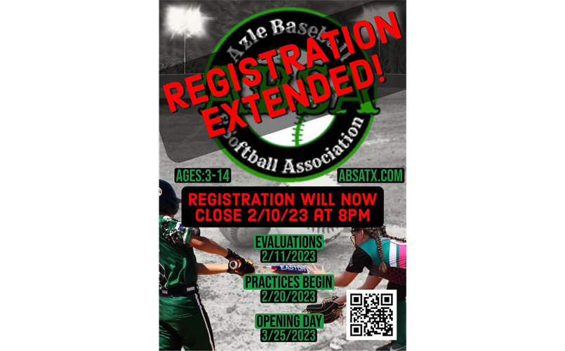 Spring '23 Registration EXTENDED