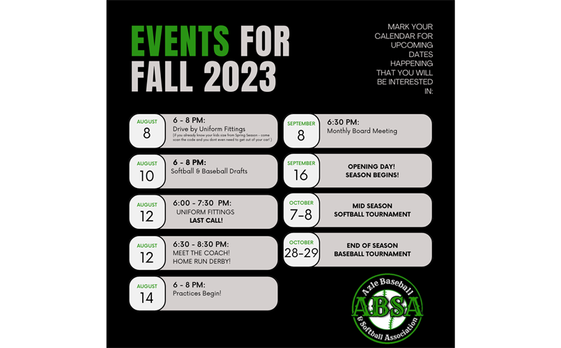 IMPORTANT DATES